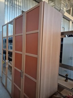Skrin satni 4 dverova 60x200 výška 216 cm - 2
