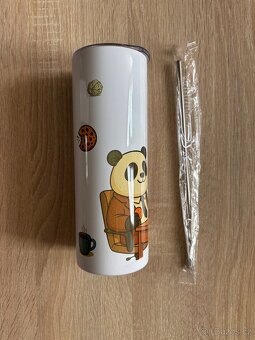 Termokelímek 590ml - panda, nový - 2