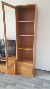 tv skříňka + skříň vitrína - daruji - 2