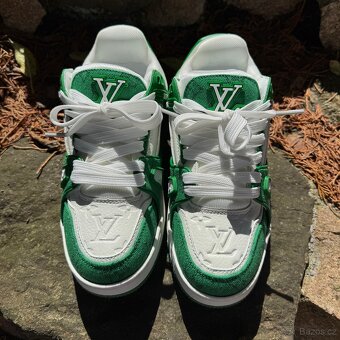 Prodávám boty Louis Vuitton Trainer Sneaker (zelené) - 2