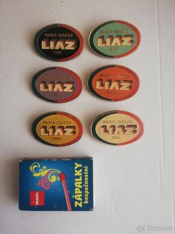 Odznaky Liaz Paris - Dakar 1985 - 2