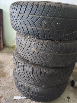 4 ks litá kola včetně pneu 165/70 - 2