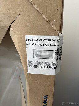 akrylátová vana - 2