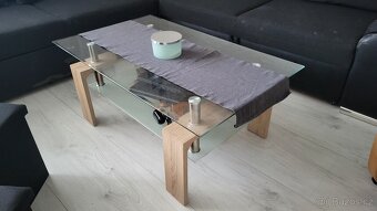 Konferenční stolek dub Sonoma (Rezervováno) - 2