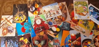 Barevné československé pohlednice-70. léta, 50ks. - 2