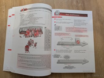🎒 Angličtina – 2 učebnice: gramatika + poslechy – 120 Kč 🎒 - 2