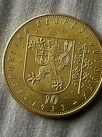 Mince Československo 1/3 dukaty, Praga mater - 2