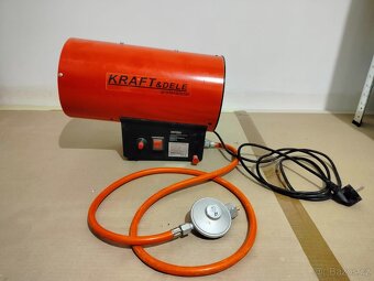 Plynové topení, plynový ohřívač 15kW + reduktor - 2