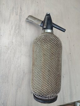 Sifonová lahev - retro Československo - 2