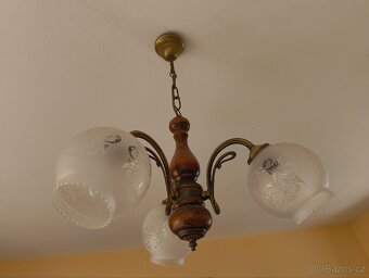 Rustikální lustr - 2