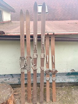 Dřevěné lyže - 2