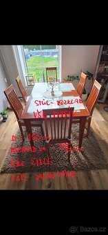 Stůl a židle - 2