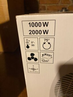 Elektrické přímotopy nové - 2