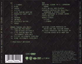 Talking Heads - Fear of Music (CD+DVD audio) Hi-resolution - 2
