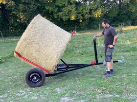 Vozík na seno za koňskou sulku,malotraktor - 2