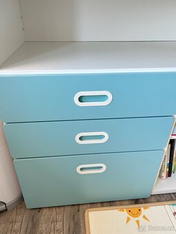 Přebalovací stůl, komoda, pult se šuplíky IKEA SMASTAD - 2