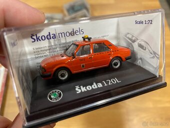 Škoda 120 - TAXI model, ABREX, 1:72, nové - 2