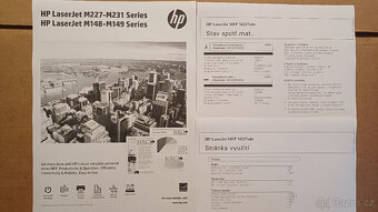 HP Laserjet M227SDN | Duplex | LAN | nový toner a válec - 2