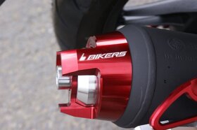 Honda PCX koncovka výfuku červená - 2