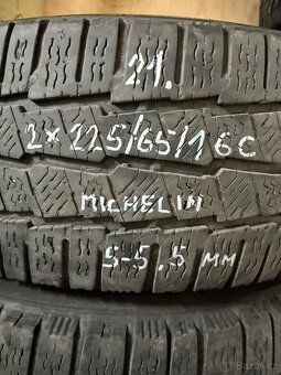 2x zimní pneu r16 225/65/16C - 2
