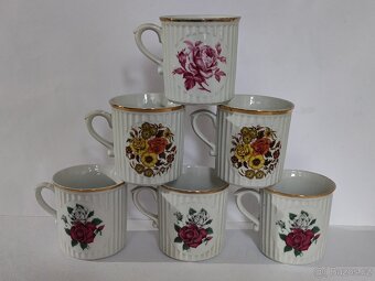 6x retro hrnek Dubí, staré hrnky ČSSR, 100.-/kus, pošta 69.- - 2