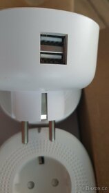 WiFi smart zásuvka s 2x USB nabíječkou - 2