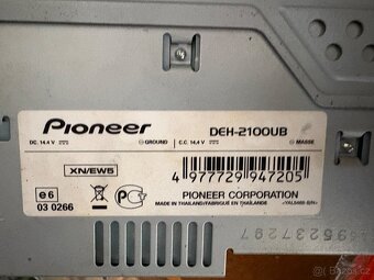 Autorádio Pioneer mp3/cd/usb - 2