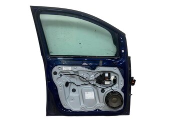 Levé přední dveře modrá metalíza LD5Q VW Touran 1T2 FL 2009 - 2