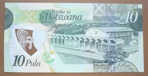 Bankovka, Botswana, 10 pula, ročník 2020 - 2