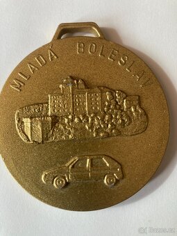 Plaketa 100 let Auto Škoda - 2