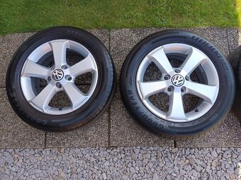 Originál alu VW 5x112 6x16ET50 205/55R16 - 2