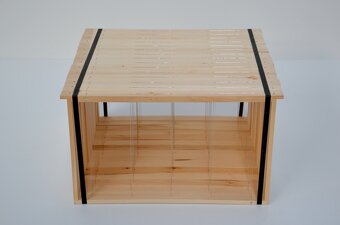 Rámek rovný vypletený 39x24, úl, úly, včelí úly - 2