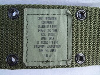 US army výstrojní opasek. - 2