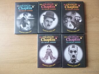 dvd CHARLIE CHAPLIN volume 1.-6. (1915-1917)+POPIS - 2