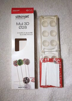 Silikonová forma Silikomart na kuličky (nová nepoužitá) - 2