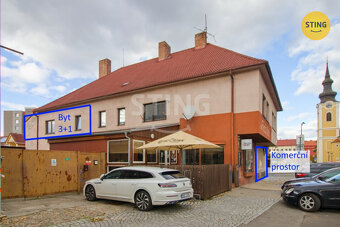 Byt 3+1 a komerční prostor, 133741 - 2