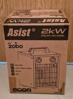 Elektrické topidlo ASIST 2kW - 2
