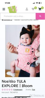 Nosítko Tula explore Bloom - 2