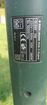 Strunová sekačka. - 2