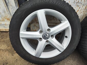 16"zimní alu sada Aspen 5x112 origo Golf 7 6 Touran Caddy - 2