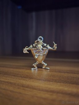 Zlatý přívěsek Looney toons Taz - 2