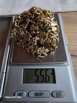 ZLATÝ 18K ŘETĚZ - 2