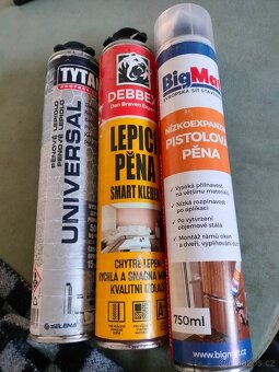 Nizkoexpanzni pistolová pena - 2