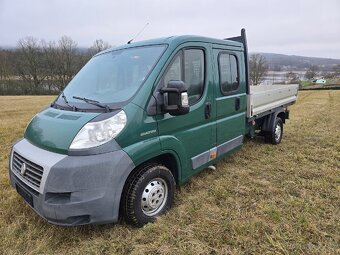 Fiat ducato 2.3jtd valník 7 míst 109 000km MAXI - 2
