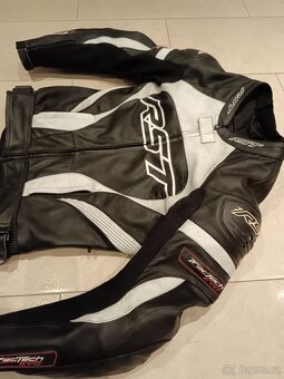 RST Tractech-Pánská Dámská kožená moto kombinéza - 2
