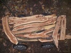 švestková prkna na šperky a zalévání do pryskyřice, - 2