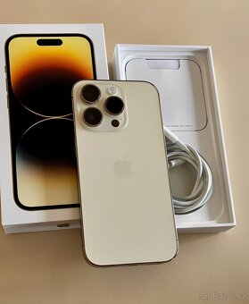 iPhone 14 Pro Gold BATERIE 100% TOP - 2
