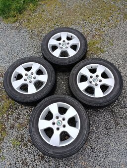 Alu disky R15 Škoda, VW - 2