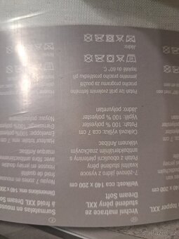 Matrace 140 x 200 cm - 2