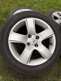Originál letní alu kola Peugeot 4x108 205/55R16 - 2